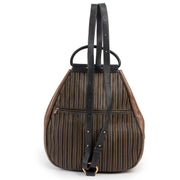 Shop safe online Delvaux Lucifer Toile De Cuir backpack in good condition, Shop online 100% authentic Delvaux bag in good condition, Preloved Delvaux backpack in good condition.