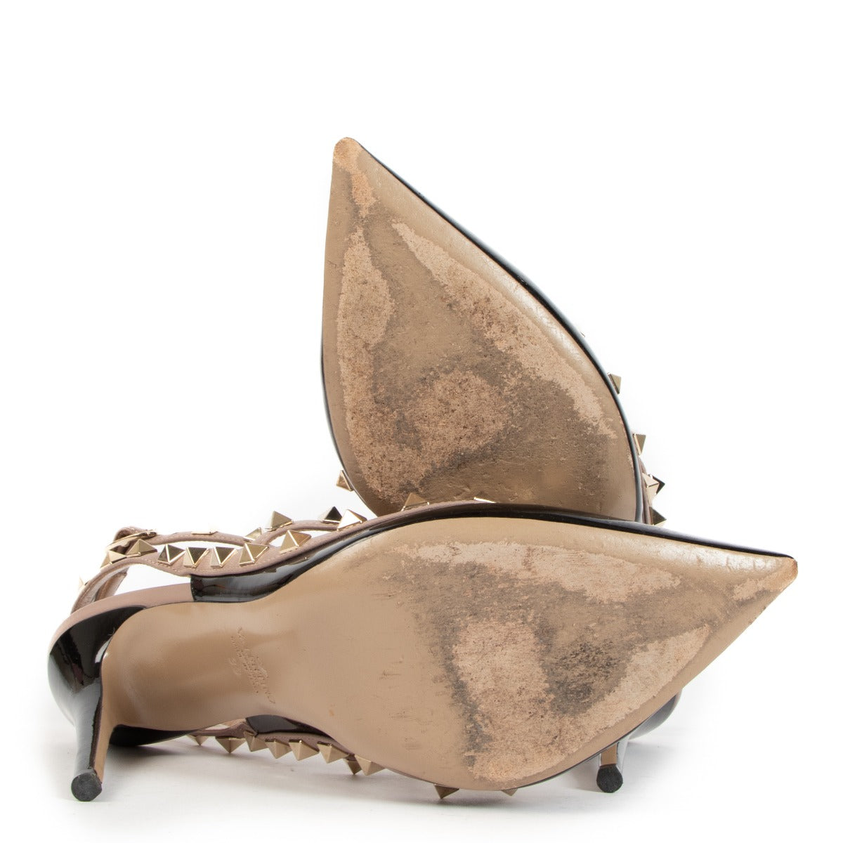 Valentino Garavani Escarpins Rockstud Noirs à Brides - Taille 39