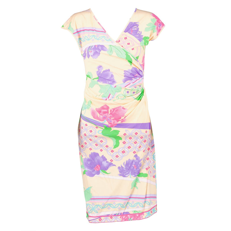 Leonard Fuchsia Floral Print Dress