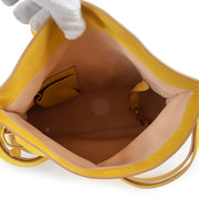 Buy an authentic second hand Delvaux Givry Yellow Shoulder Bag at Labellov