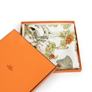 Buy an authentic second hand Hermès Carré Au Cœur Des Bois Silk Scarf at Labellov