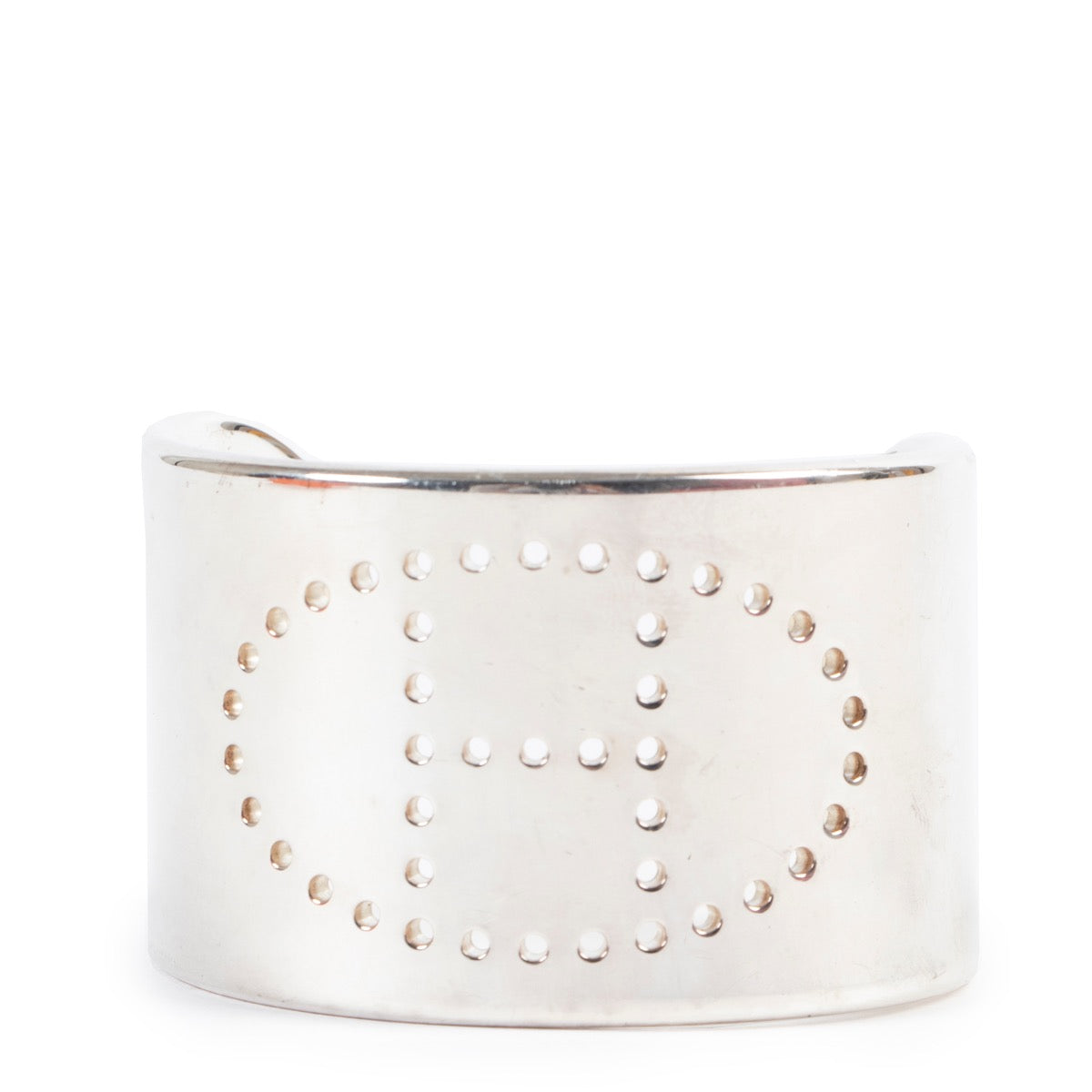 Buy a 100% authentic second hand Hermès Eclipse sterling silver cuff at Labellov