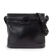 Shop safe online Delvaux blue leather crossbody bag, Shop online 100% authentic Delvaux crossbody bag, Preloved Delvaux crossbody bag in very good condition.