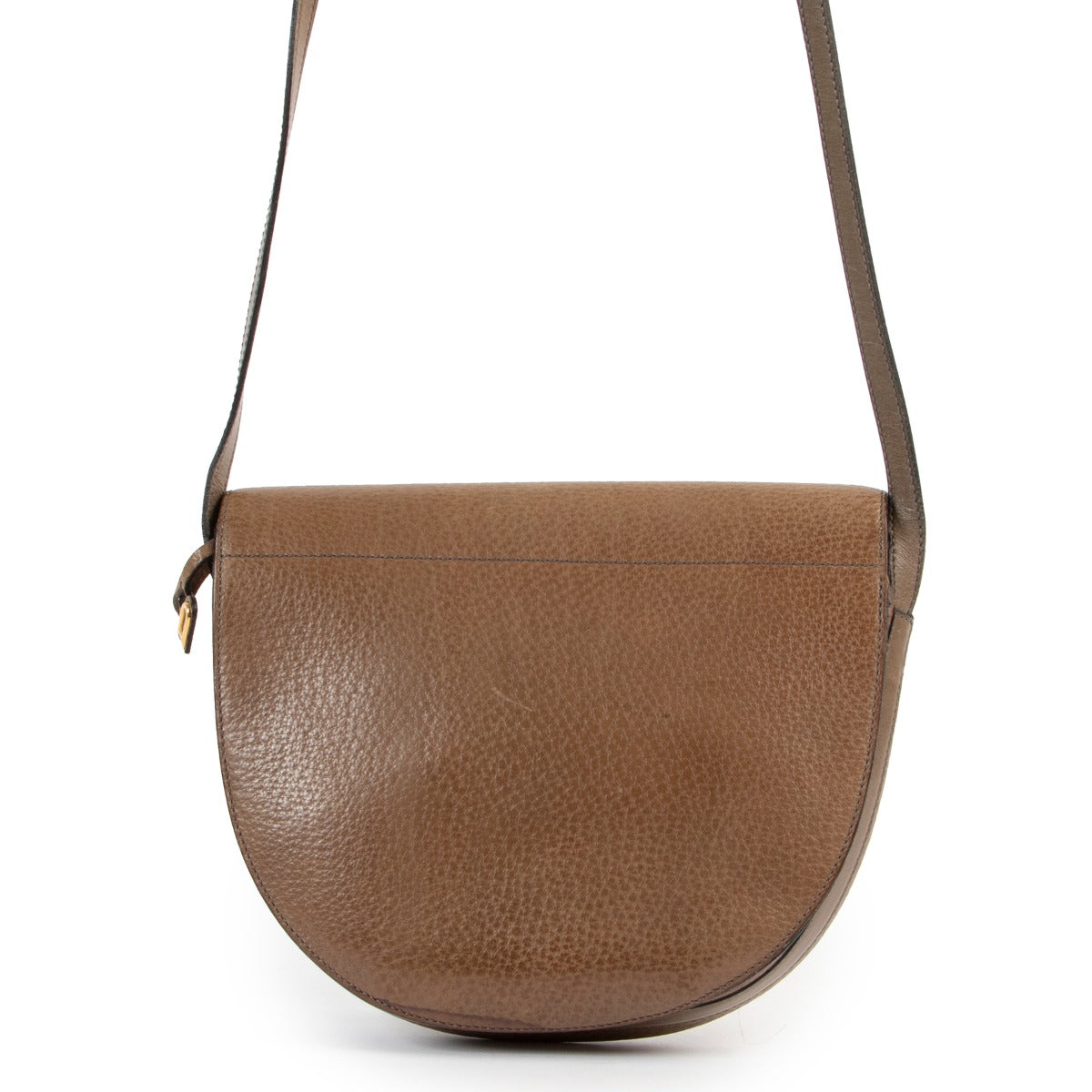 Shop safe online Delvaux brown crossbody bag in good condition, Shop online 100% authentic Delvaux crossbody bag in good condition, Preloved Delvaux crossbody bag in good condition.