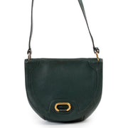 Shop safe online Delvaux green crossbody bag in good condition, Shop online 100% authentic Delvaux crossbody bag in good condition, Preloved Delvaux bag in good condition.