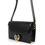 Gucci GG Ring Small Leather Shoulder Bag