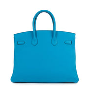 koop tweedehands hermes birkin 35 blauw togo op labellov.com