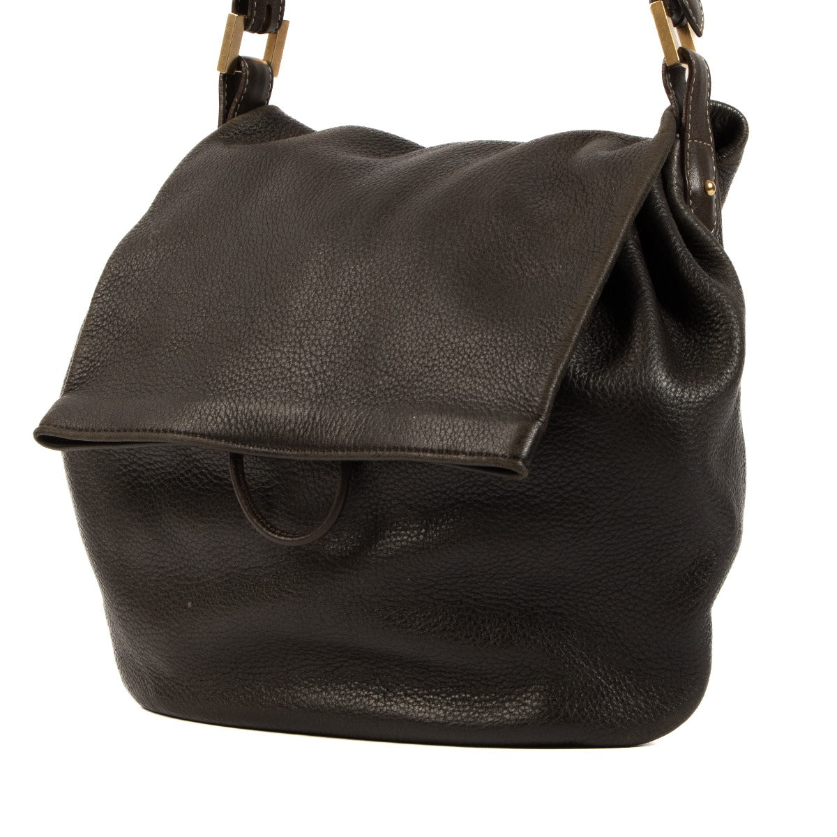 Sac à bandoulière Delvaux Café Cerf Le Leon PM