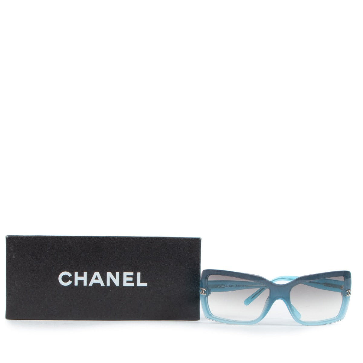 Lunettes de soleil bleues Chanel 5065