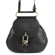 Delvaux Black Cerceau Shoulder Bag