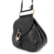 Delvaux Black Cerceau Shoulder Bag