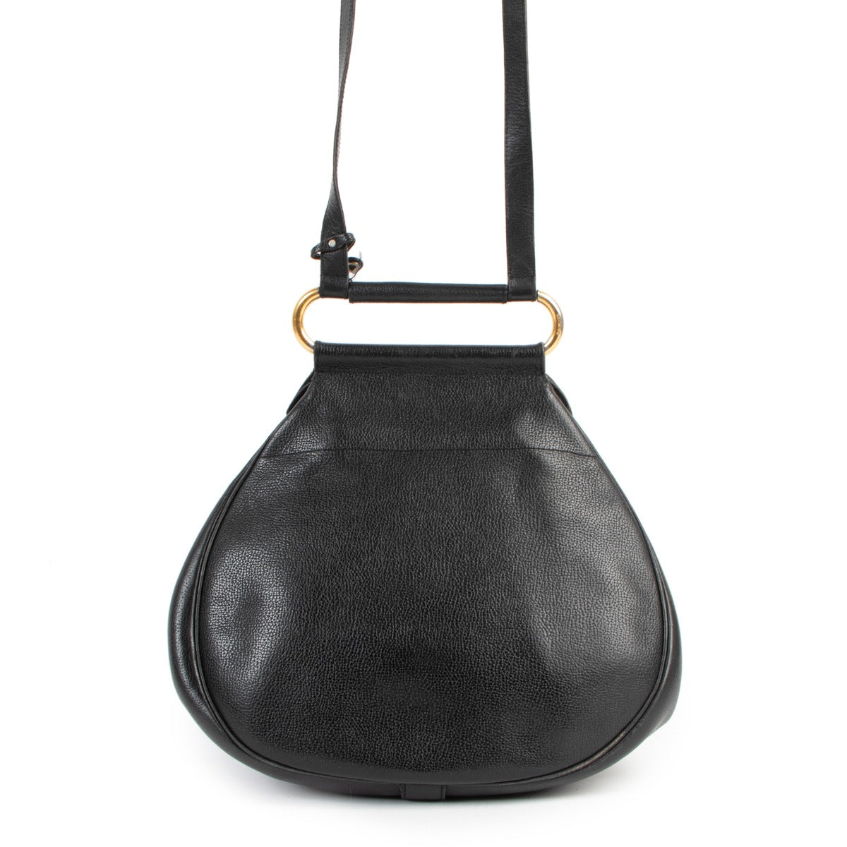 Delvaux Black Cerceau Shoulder Bag