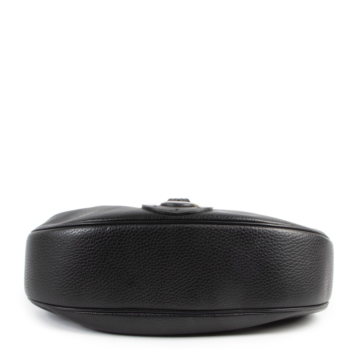 Shop safe online at Labellov in Antwerp this 100% authentic second hand Delvaux Camille PM Black Leather Shoulder Bag