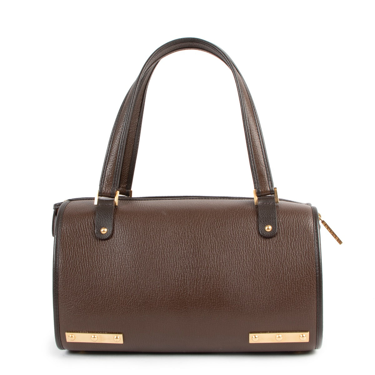 Shop now for your pre-loved, 100% authentic Delvaux Brown Astrid Top handle bag, at Labellov.