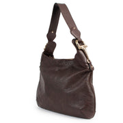 Buy online an authentic second hand Gucci Brown Creole Horsebit Guccissima Hobo Bag in good condition.