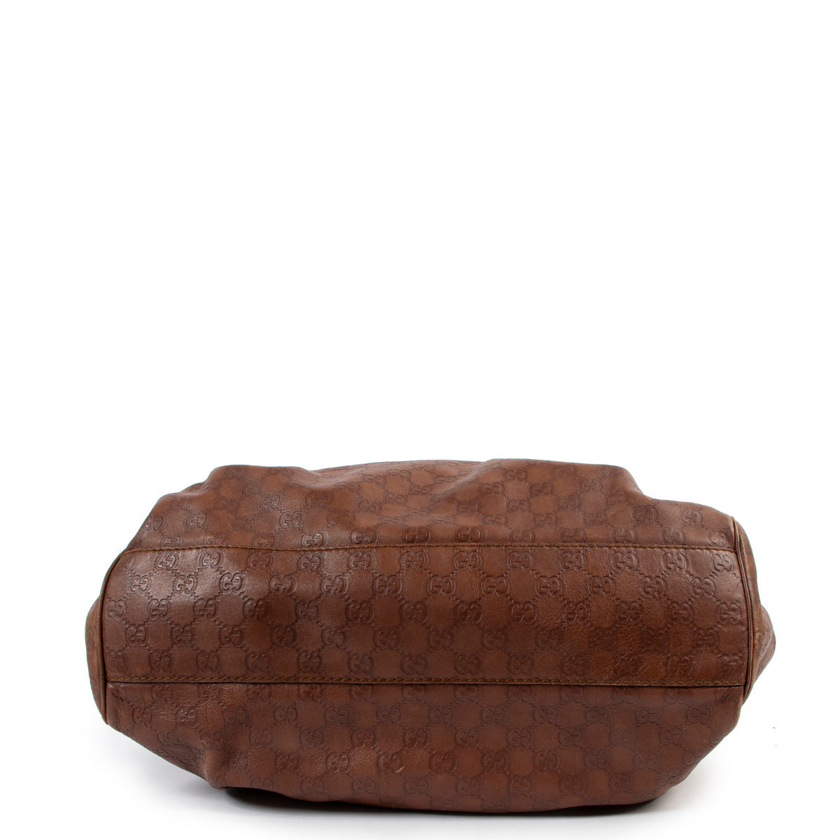 Sac fourre-tout grand format Gucci Sukey marron Guccissima