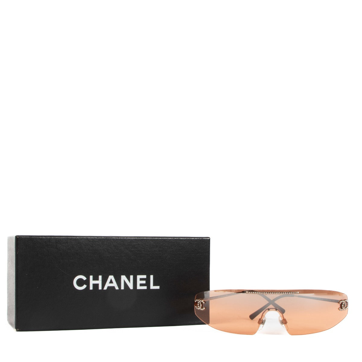 Lunettes de soleil Chanel Brown 4078 CC avec cristaux