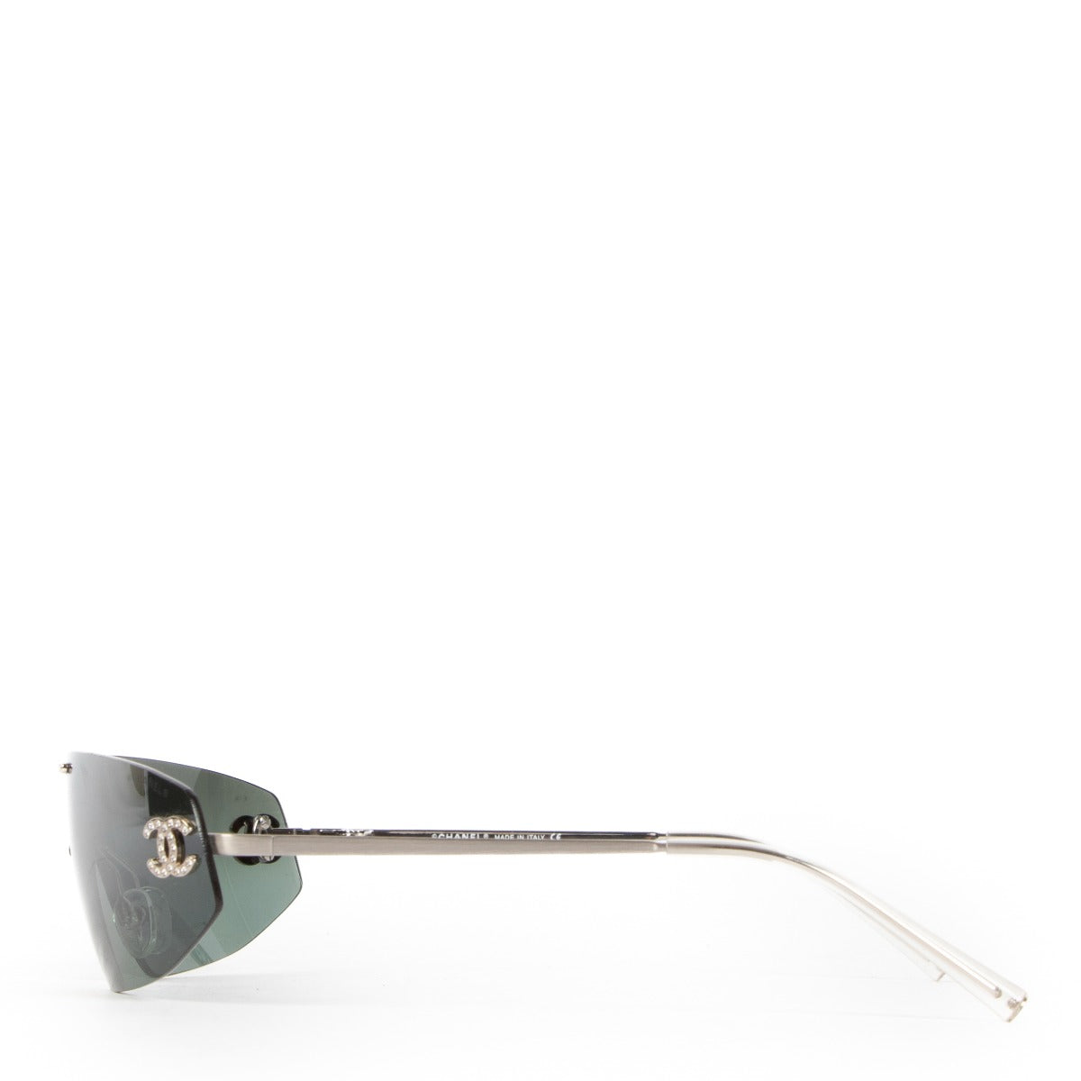 Chanel Black 4078 CC Crystal Sunglasses