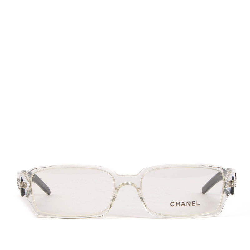 Shop safe online at Labellov these 100% authentic second hand Chanel Black Logo 3059 Optical Glasses
