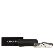Shop safe online at Labellov these 100% authentic second hand Chanel Black and Gold 2088 CC Quilting Optical Glasses