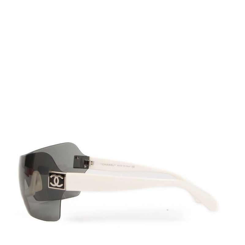 The Chanel Black 4109 Shield Sunglasses