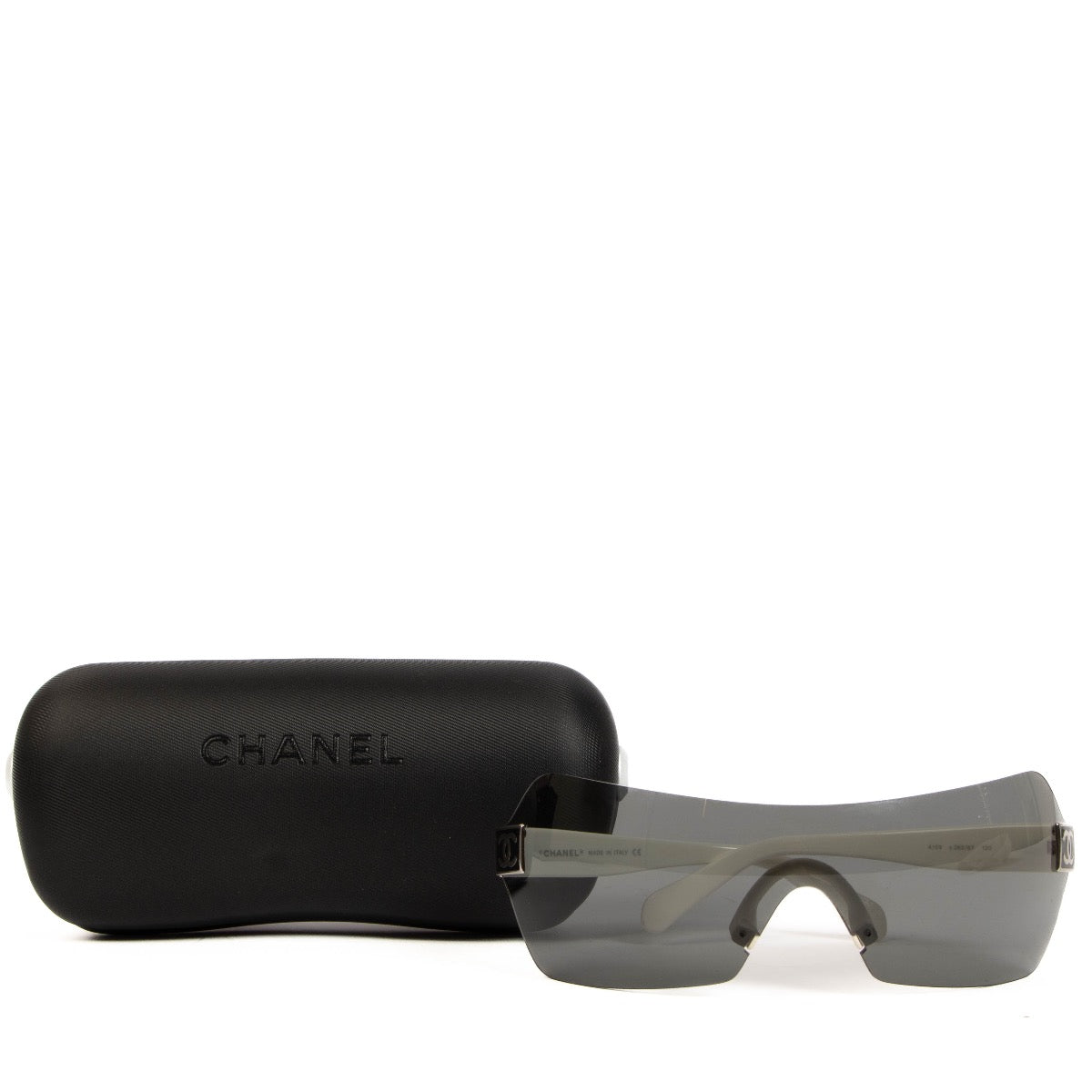 The Chanel Black 4109 Shield Sunglasses