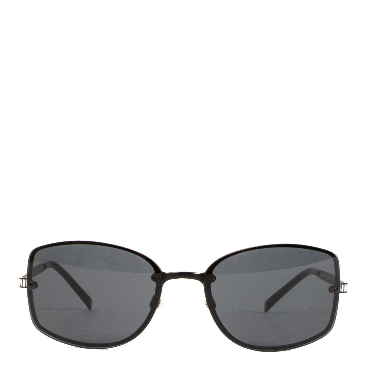 Shop safe online at Labellov in Antwerp, Brussels and Knokke these 100% authentic second hand Chanel Black Rhinestone Sunglasses
