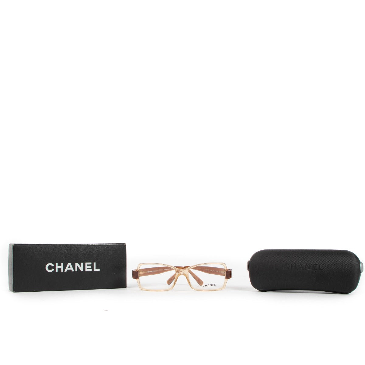 Lunettes de vue Chanel marron 3074