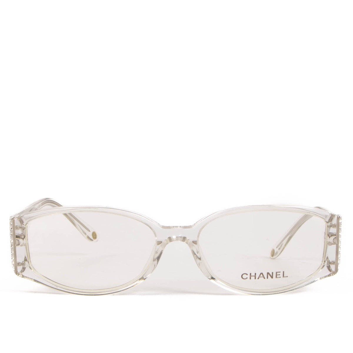 Shop safe online at Labellov these 100% authentic second hand Chanel Translucent 3065 Optical Glasses