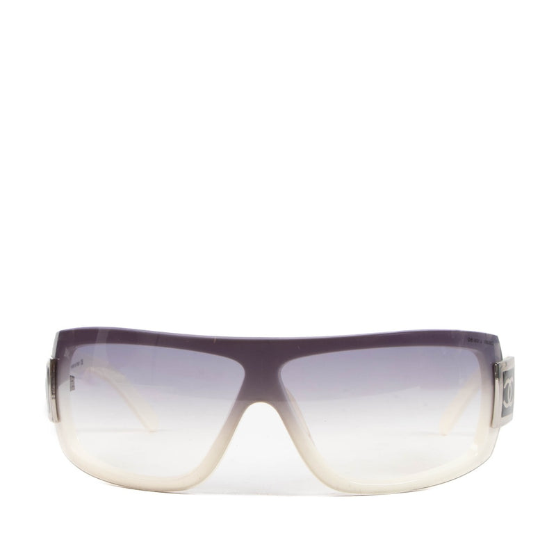 Shop 100% authentic second-hand Chanel White Oversized Glasses on Labellov.com
