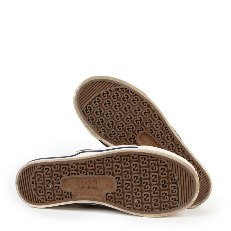 Shop second hand luxury designer high end fashion Gucci Tennis 1977 High Top Sneakers at Labellov.