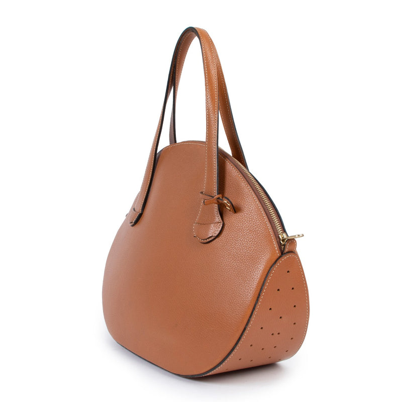 Delvaux Cognac Top handle shop safe online . shop safe online your secondhand Delvaux Cognac Top handle
