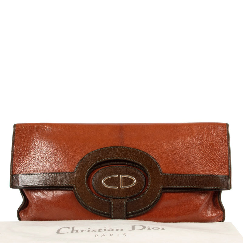 shop safe online Christian Dior Fold-Over Clutch / Tote. acheter en ligne seconde main Christian Dior Fold-Over Clutch / Tote.