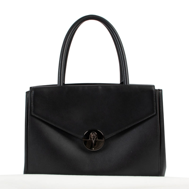 Shop authentic second hand designer Lebeau-Courally Black Leather Tote Bag at Labellov online or in Antwerp.