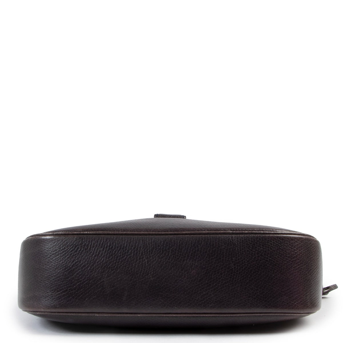 Shop second hand luxury designer vintage Delvaux Navy Blue D Ring Crossbody Bag at Labellov.