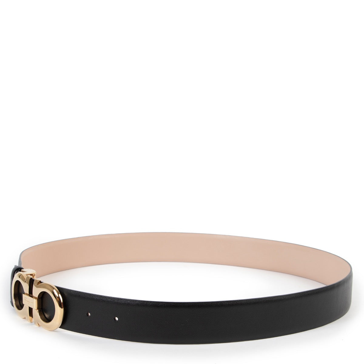 Buy an authentic second hand Salvatore Ferragamo Black Belt in very good condition at Labellov.