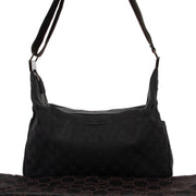 Buy a 100% authentic second hand Gucci Black Canvas Monogram Crossbody in good condition at Labellov