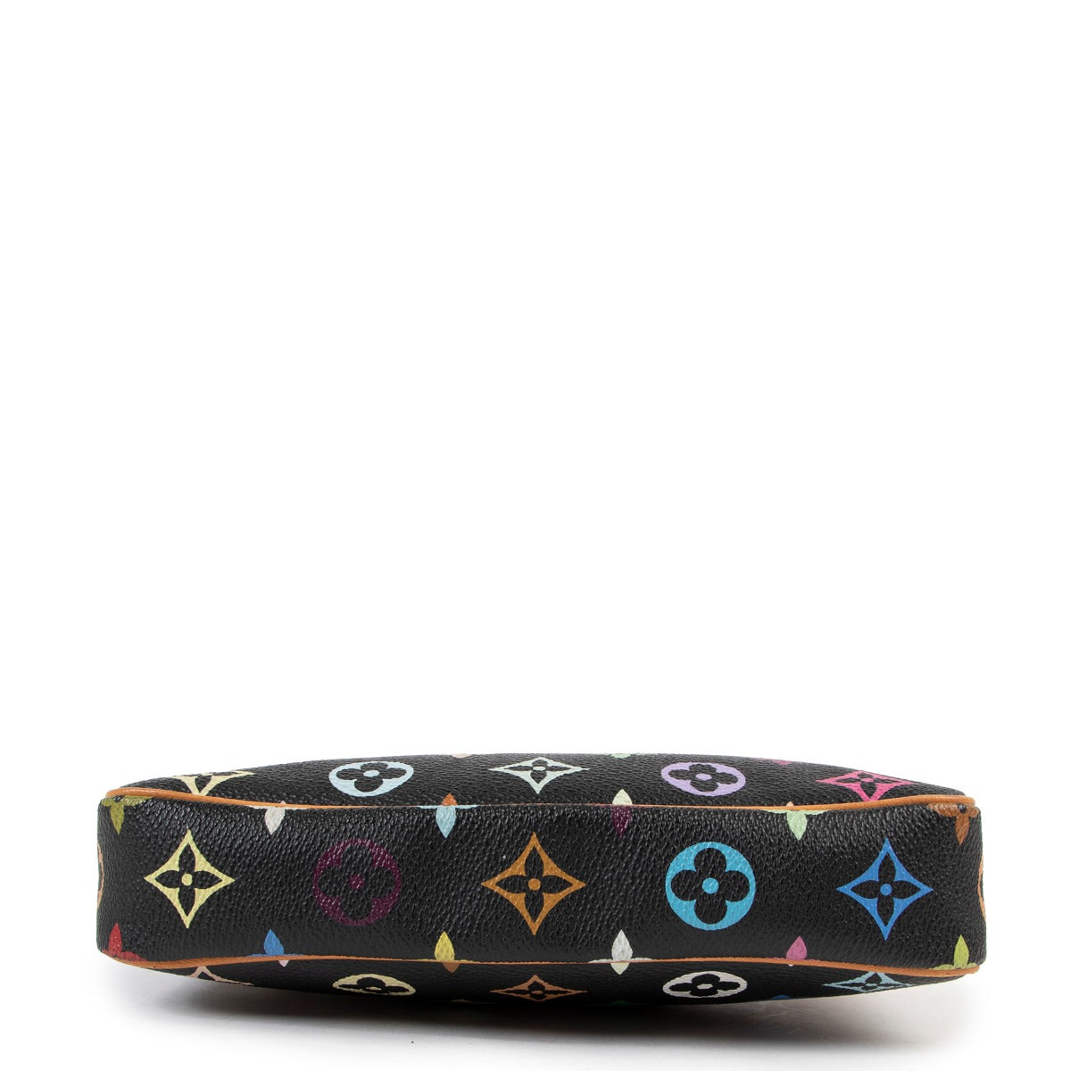 Shop safe online at Labellov in Antwerp 100% authentic second hand Louis Vuitton Black Multicolor Murakami Pochette Accessoires