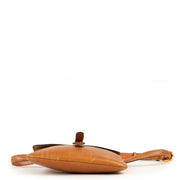 Shop online second hand luxury designer Delvaux Vintage Cognac Buckle Mini Belt Bag at Labellov.