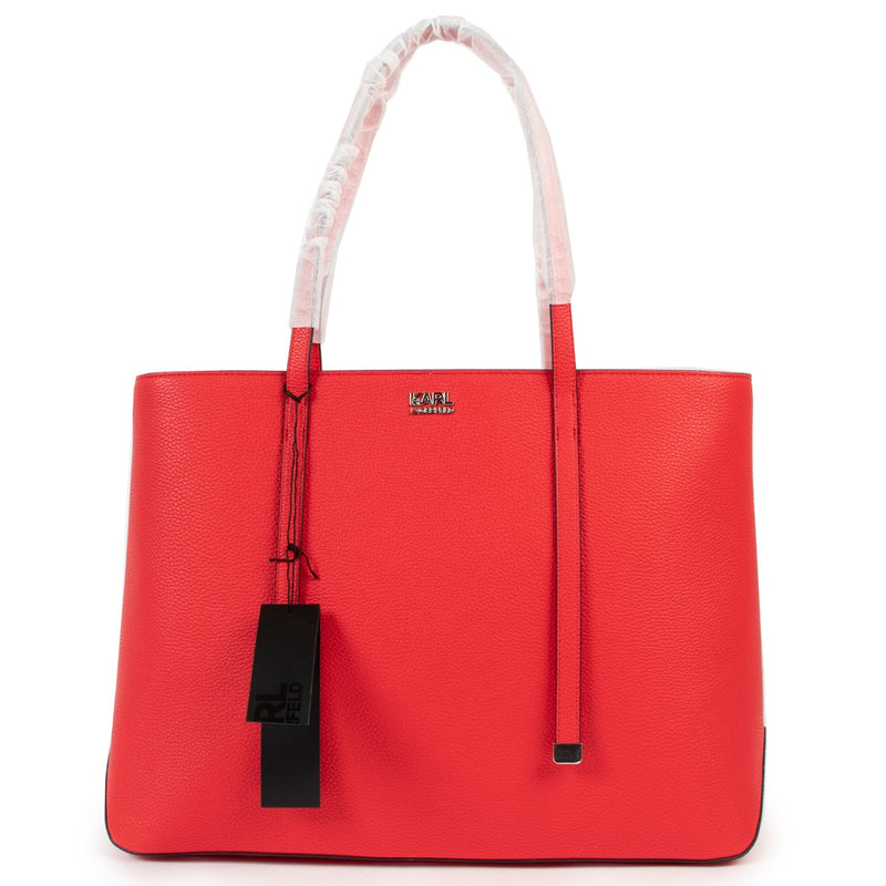 shop safe online Karl Lagerfeld Red Fire K/ Shopper Tote . skip the waiting list shop safe online Karl Lagerfeld Red Fire K/ Shopper Tote