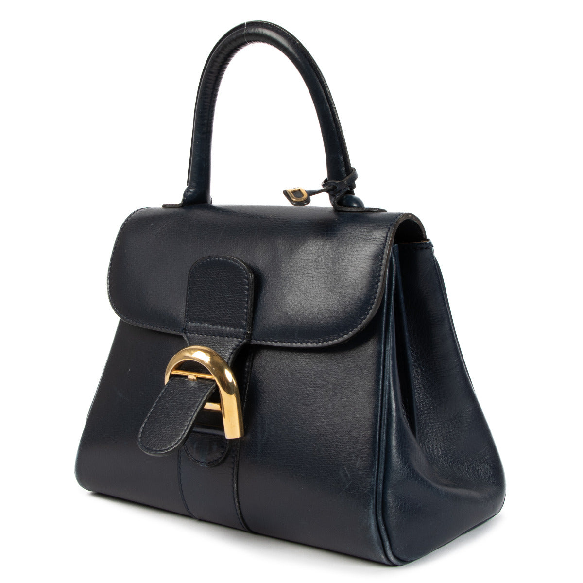 Delvaux Blue Vintage Brillant PM Bag