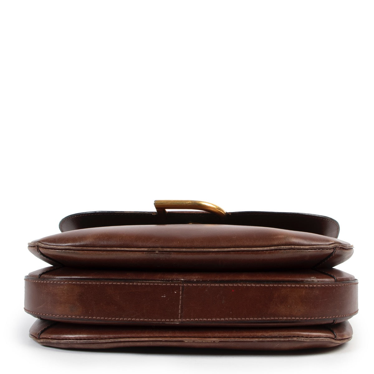 Buy an authentic second hand Delvaux Brown Leather Box Bag at Labellov