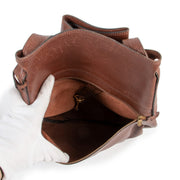 Buy an authentic second hand Delvaux Brown Faust Leather Shoulder Bag at Labellov