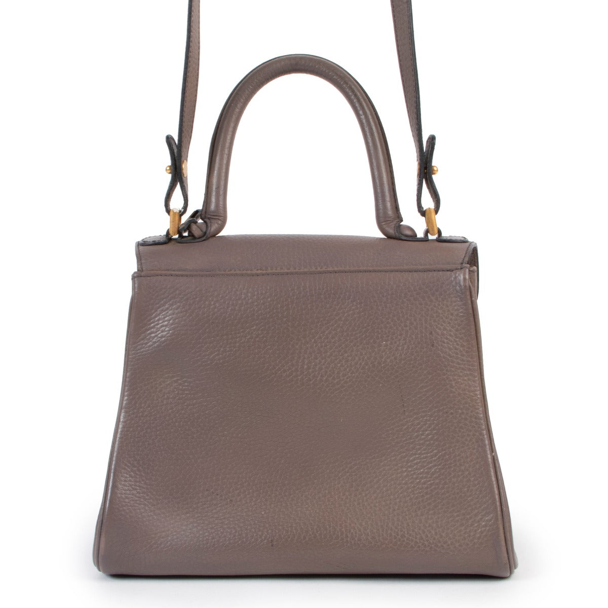 shop safe online secondhand Delvaux Taupe Brillant PM . acheter en ligne seconde main Delvaux Taupe Brillant PM