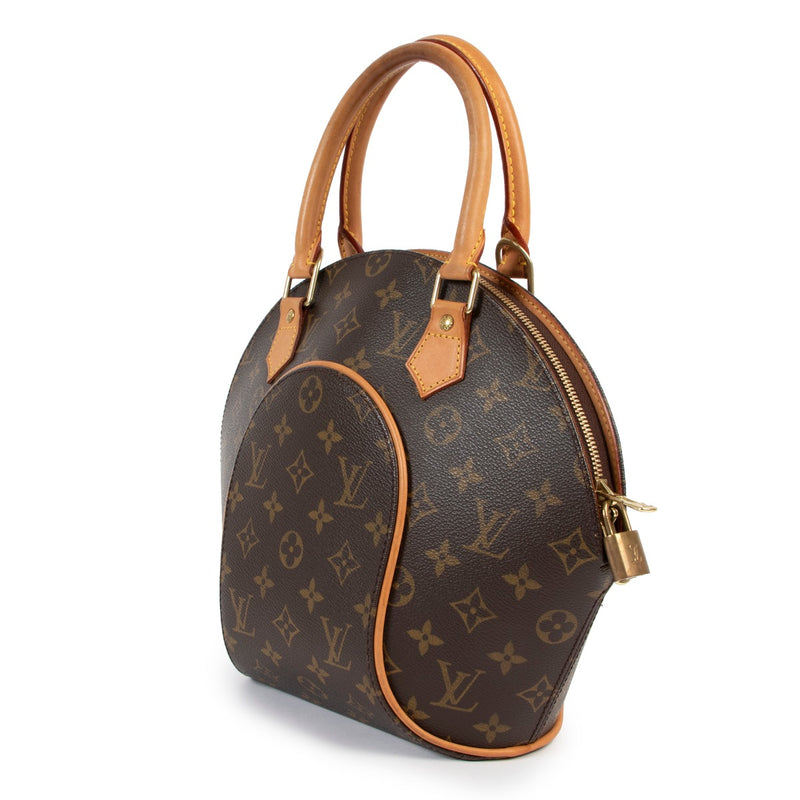 Shop safe online at Labellov in Antwerp this 100% authentic second hand Louis Vuitton Monogram Ellipse Top Handle