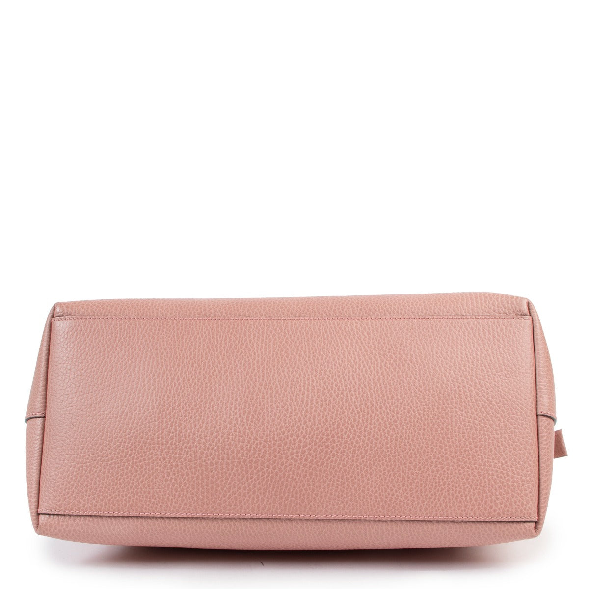 Shop authentic second hand luxury designer Gucci GG Charm Soft Pink Leather Dome Bag at Labellov.