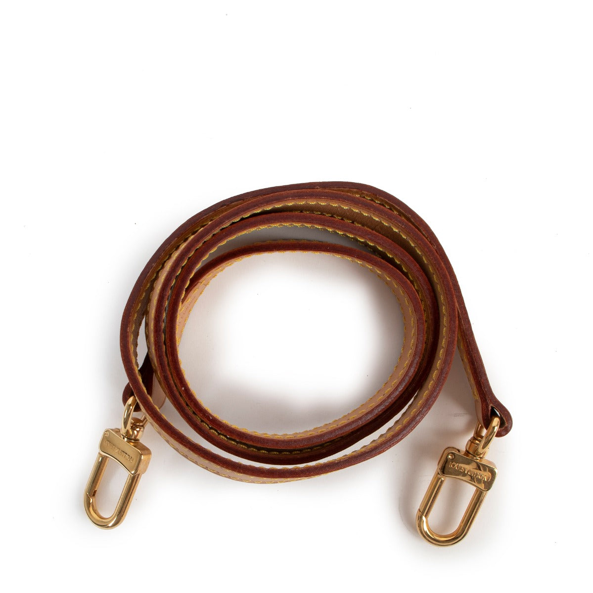 Shop safe online at Labellov in Antwerp this 100% authentic second hand Louis Vuitton Vachetta Leather Strap