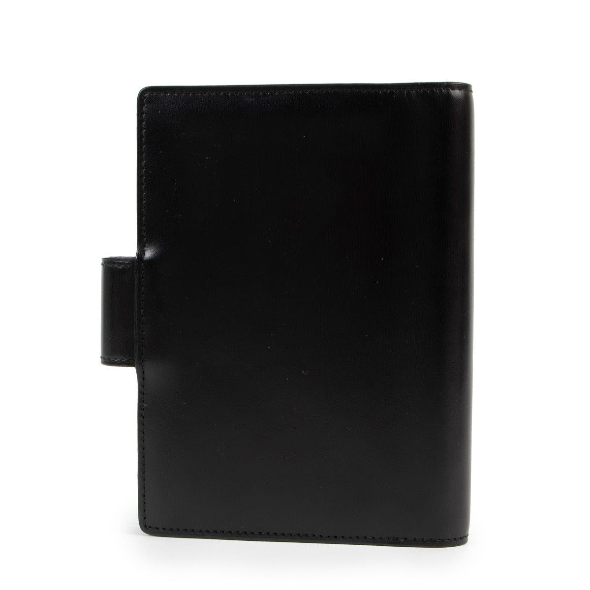 Shop safe online at Labellov in Antwerp this 100% authentic second hand Cartier Black Leather Agenda