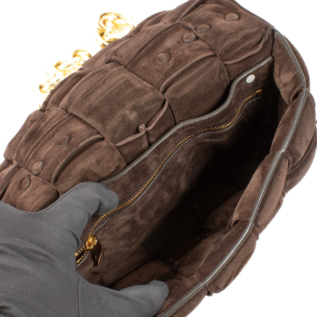 Sac Cassette en Suédine Fondant Bottega Veneta