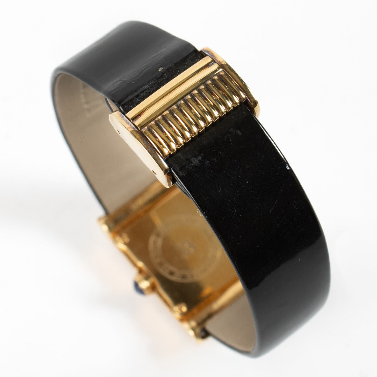 Montre Boucheron Reflet petite en or jaune et diamants